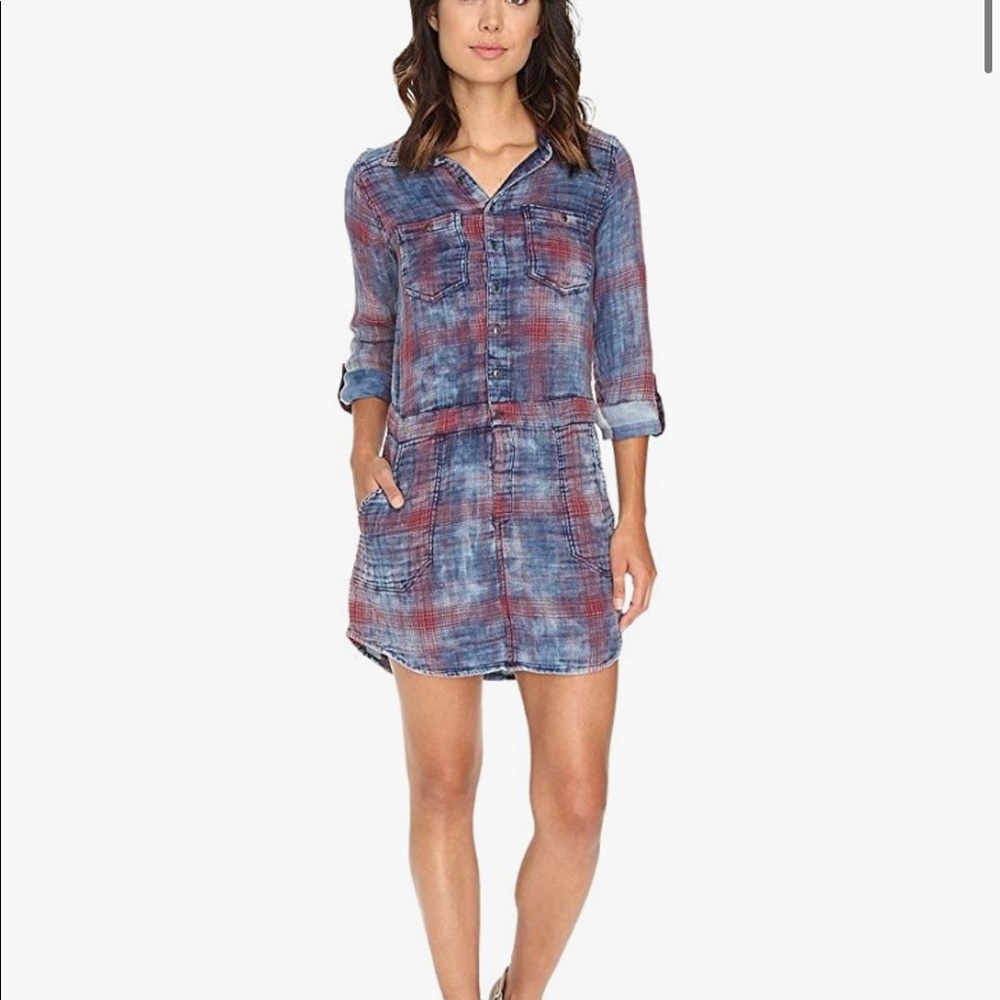 Blank NYC Women's Plaid Dress in Jitney